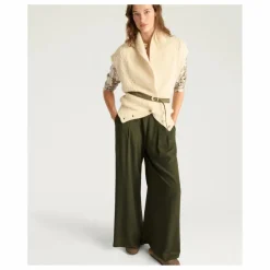 Momoni Pantalon Aspen | Vert foncé Discount