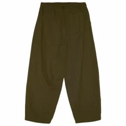 Hundred Pieces Pantalon Balloon Brodé Gianna Twill | Vert kaki Hot