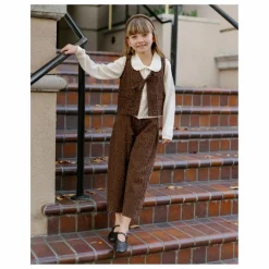 Online Rylee + Cru Pantalon Barrel Leopard | Marron