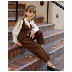 Online Rylee + Cru Pantalon Barrel Leopard | Marron