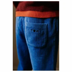 Hot Yuki Pantalon Beau Velours Côtelé Bio | Cobalt