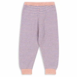 Best Konges Sløjd Pantalon Berle Rayé Laine | Violet