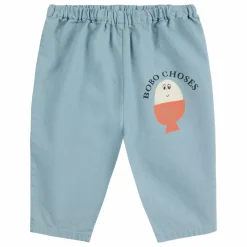 Clearance Bobo Choses Pantalon Bobo Denim Léger | Bleu ciel