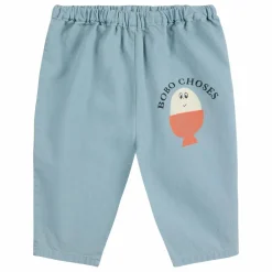Clearance Bobo Choses Pantalon Bobo Denim Léger | Bleu ciel