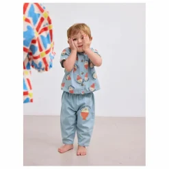 Clearance Bobo Choses Pantalon Bobo Denim Léger | Bleu ciel