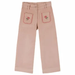 Enfant Emile et Ida Pantalons Jeggings|Pantalon Brodé Velours Côtelé |