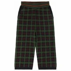 Enfant FUB Pantalon Carreaux Feutré Laine de Mérinos |