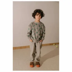 Hot Studio Bohème Pantalon Carrot Velours Côtelé Coton Bio | Gris