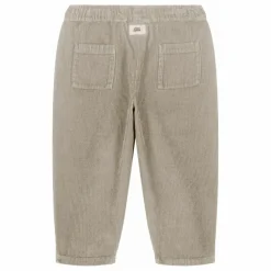 Hot Studio Bohème Pantalon Carrot Velours Côtelé Coton Bio | Gris