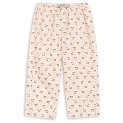 Outlet Konges Sløjd Pantalon Cianna Cerises Coton Bio | Rose pâle