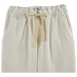 Emile et Ida Pantalon Clark Velours Côtelé | Ecru New
