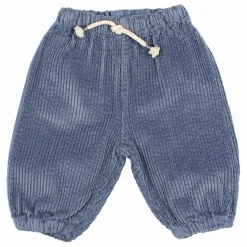 Búho Pantalon Cordon Velours Côtelé | Bleu gris Sale