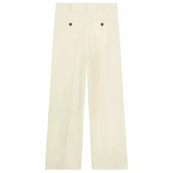 Hot Pomandère Pantalon Coton et Lin | Beige