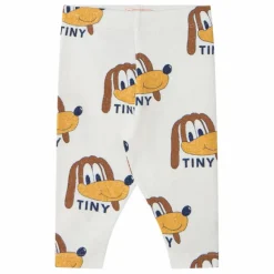 Tinycottons Pantalon Côtelé Chiens Coton Bio | Ecru Sale
