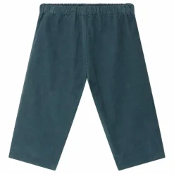 Bonpoint Pantalon Dandy Velours Milleraies | Vert Hot