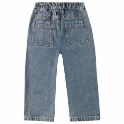 Rylee + Cru Pantalon Denim Baggy | Bleu Outlet