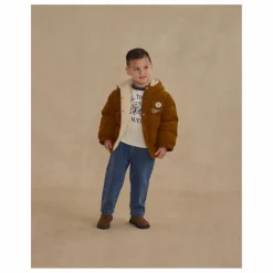 Rylee + Cru Pantalon Denim Baggy | Bleu Outlet