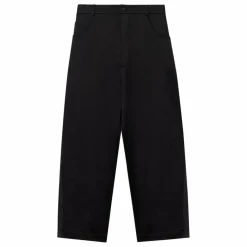 Cordera Pantalon Droit Satin | Noir Clearance