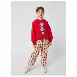 Bobo Choses Pantalon Dés Velours Côtelé Coton Bio | Rose Best