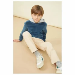 Sale SMALLABLE BASICS Pantalon Elastiqué à la Taille Garçon Denim | Mastic