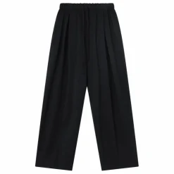 Cordera Pantalon Elastiqué Relaxed Laine Vierge | Gris anthracite Sale
