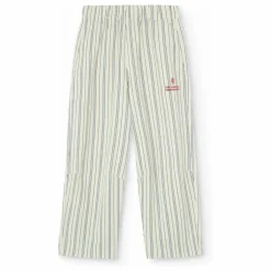 The Animals Observatory Pantalon Elephant Rayé | Ecru Clearance