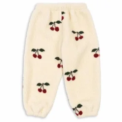 Enfant Konges Sløjd Pantalons Jeggings|Leggings, Pantalons|Pantalon Façon Sherpa Jody Cerises Fibres Recyclées |
