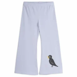 Outlet Mini Rodini Pantalon Flare Birds Coton Bio | Lilas tLilas