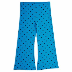Enfant Mini Rodini Pantalon Flare Pois Coton Bio |