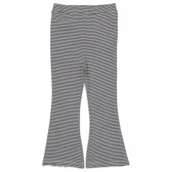 Copenhagen Colors Pantalon Flare Rayé | Bleu marine Discount