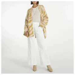 Femme Forte Forte Pantalons|Pantalon Flare Velours Côtelé |