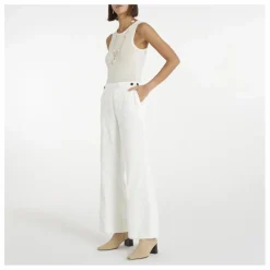 Femme Forte Forte Pantalons|Pantalon Flare Velours Côtelé |