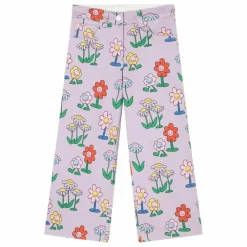 Enfant Stella McCartney Kids Pantalons Jeggings|Pantalon Fleuri | Lilas