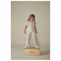 Enfant Coco au Lait Pantalon Fleurs |