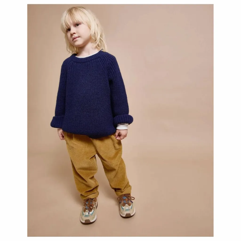 Online Búho Pantalon Girly Velours Côtelé | Ocre