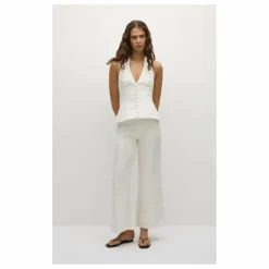 Faithfull the Brand Pantalon Jean | Blanc