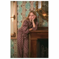 Hot birinit Pantalon Juliana Coton Bio | Bordeaux