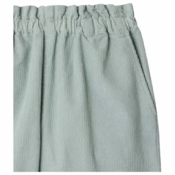 Bonpoint Pantalon July Velours | Bleu céladon Sale