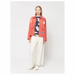 Bobo Choses Pantalon Large à Pinces - Collection Femme | Ecru Best