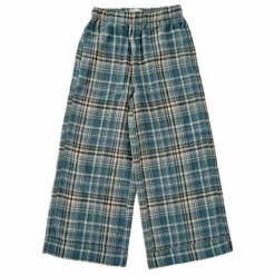 Online Longlivethequeen Pantalon Large Carreaux | Bleu