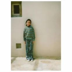 Online Longlivethequeen Pantalon Large Carreaux | Bleu