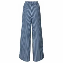 Lollys Laundry Pantalon Liam Rayures | Bleu Discount