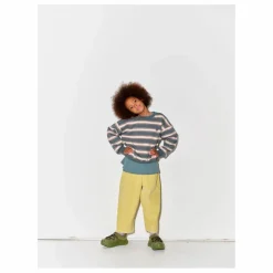 Main Story Pantalon Lounge Velours Côtelé Coton Bio | Jaune Outlet