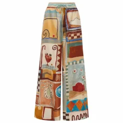 Femme Alémais Pantalons|Pantalon Michelle Soie |