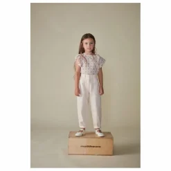 Coco au Lait Pantalon Nepal Coton Bio | Rose Hot