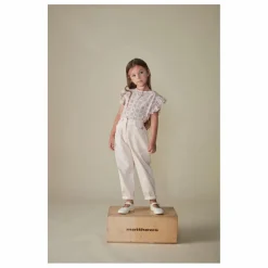 Coco au Lait Pantalon Nepal Coton Bio | Rose Hot