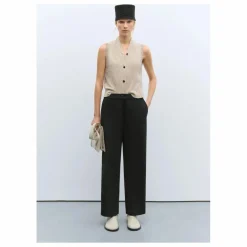 Sale Cordera Pantalon New Tailoring Laine Vierge | Noir