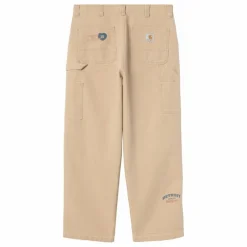 Outlet Carhartt WIP Pantalon OG Single Knee Graphic Dearborn Coton Bio | Beige