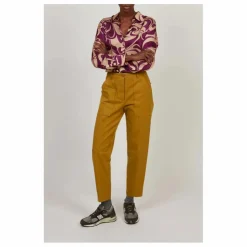 Clearance Hartford Pantalon Phenix | Tabac