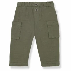 1+ in the family Pantalon Pol Poches | Vert kaki Outlet